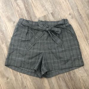 Plaid shorts